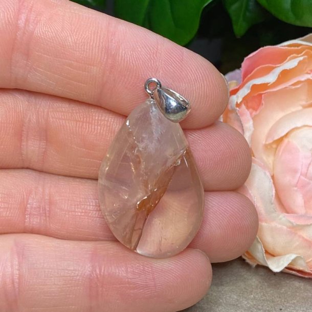 Hematoid kvarts drbe vedhng