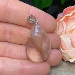 Hematoid kvarts drbe vedhng