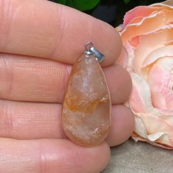 Hematoid kvarts drbe vedhng