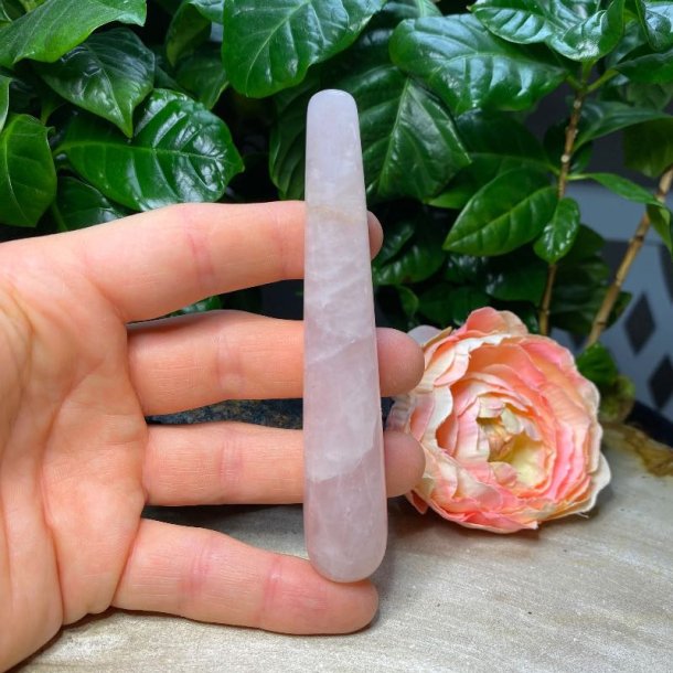 Rosenkvarts healer/massage stav