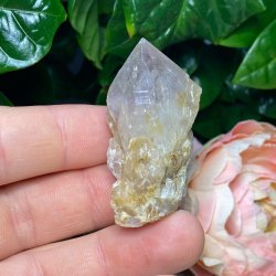 Spirit kvarts med citrin fra boekenhoutork