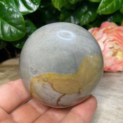 Polychrome jaspis kugle 68mm