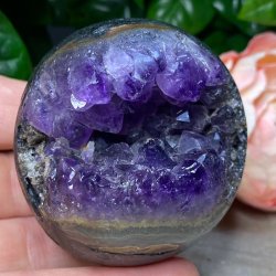 ametyst kugle r 62 mm