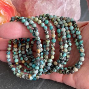 �gte turkis armb�nd 4mm