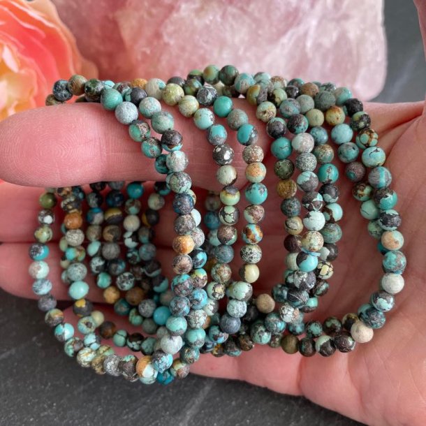 �gte turkis armb�nd 4mm