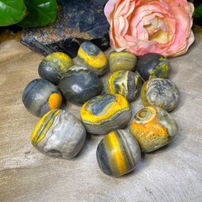 Bumblebee jaspis lommesten