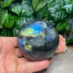 Labradorit kugle 84mm