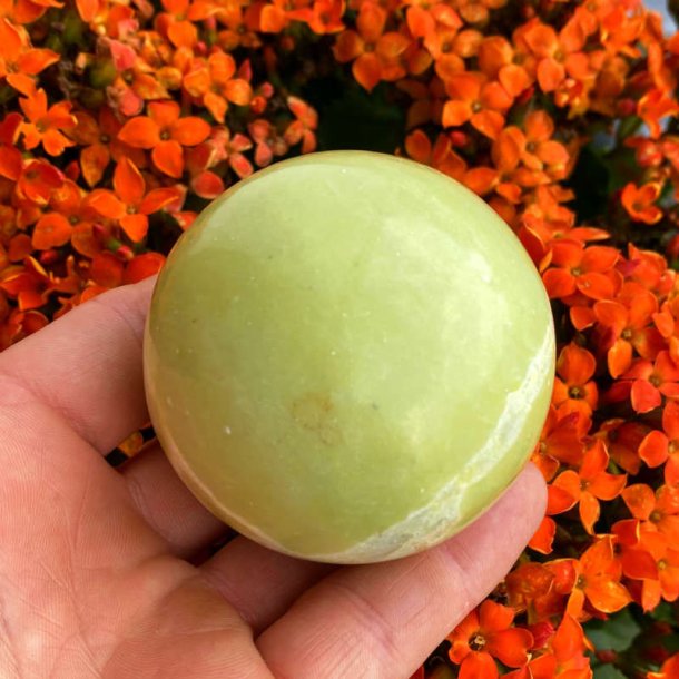 Lemon calcit kugle