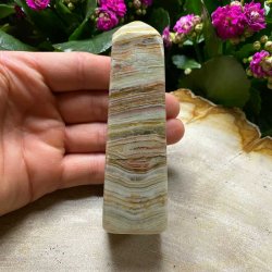 Stribet onyx obelisk