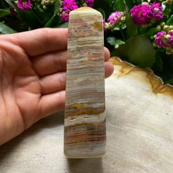 Stribet onyx obelisk