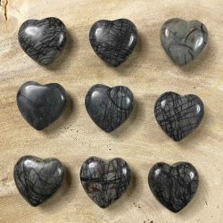 Spindelvvs jaspis hjerter